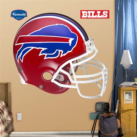 Buffalo Bills Helmet Wall Decal | Shop Fathead® for Buffalo Bills Decor