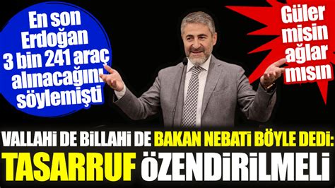 Hazine ve Maliye Bakanı Nureddin Nebati tasarruf özendirilmeli dedi En