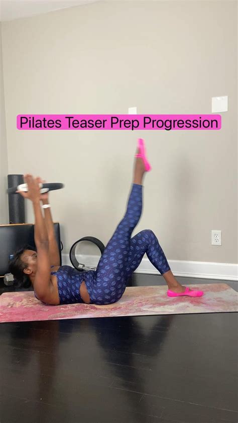 Pilates Teaser Prep Progression Practice To Achieve The Teaser