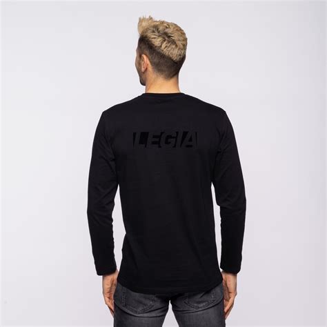 Czarny Longsleeve Herb Legia Warszawa Fanstore