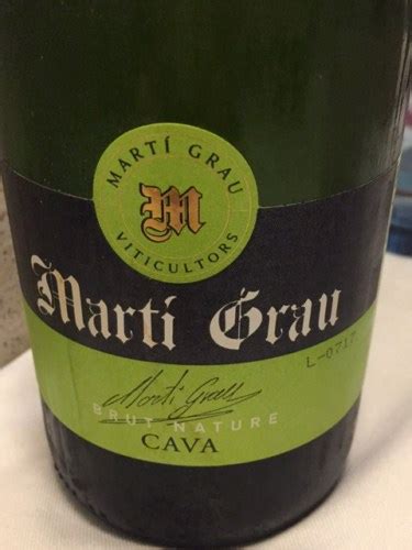 Marti Grau Cava Brut Nature Vivino US