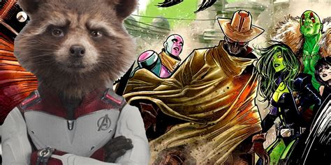 Rocket Raccoon Faces Off Against Guardians of the Galaxy in New Teaser Art