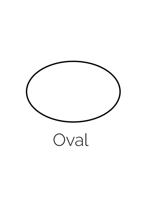 Free Printable Oval Templates Free Printable A Z