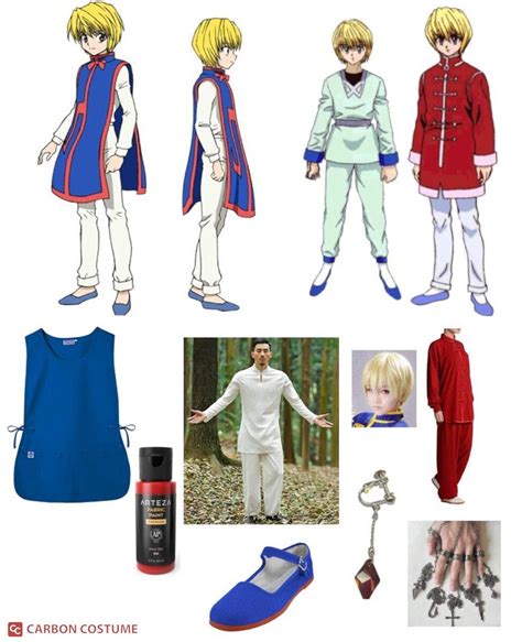 Anime Manga Hunter X Hunter Cosplay Costume Kurapika Adult Halloween Fancy Suit