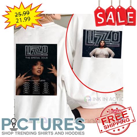 Lizzo Special World Tour 2023 Shirt Picturestees Clothing Llc