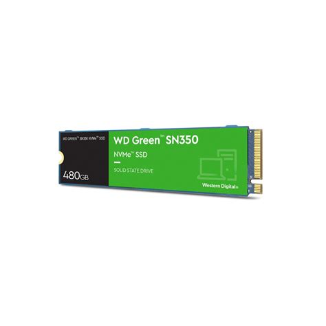 Unidad de estado sólido SSD Western Digital Green SN350 480GB M 2 PCIe