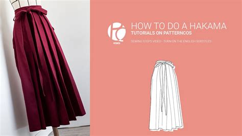 Tutorial Preview How To Do A Hakama Get A Hakama Pattern Youtube