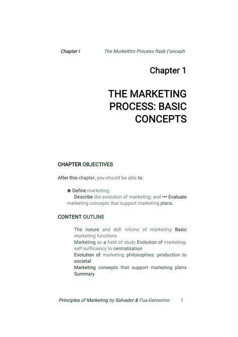 Solution Chapter 1 Mktg Studypool