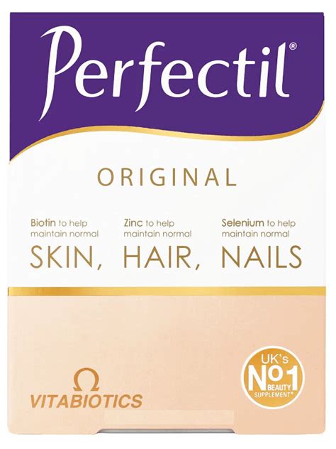 Perfectil Original For Skin Hair Nails 30 Tablets Healthy Skin Hair