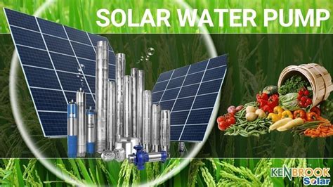 Solar Water Pump Price In India With Subsidy Detail Kenbrook Solar