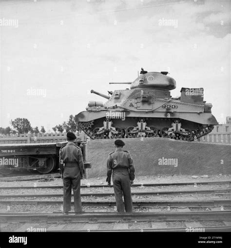 The British Army In North Africa 1942 A Grant Tank Of C Squadron Hq 3rd Royal Tank Regiment