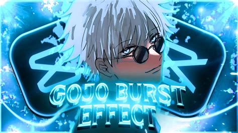 Gojo Burst Effect V Like After Effects Capcut Amv Tutorial Youtube