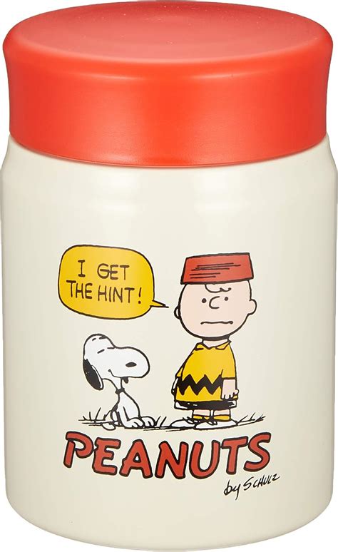 Amazon｜大西賢製版 Peanuts フードポット Red サイズ：約φ8 H119 Pd 2800｜保温ランチジャー オンライン通販