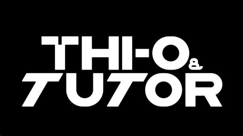 Thi O Tutor Logo Animation Youtube Music