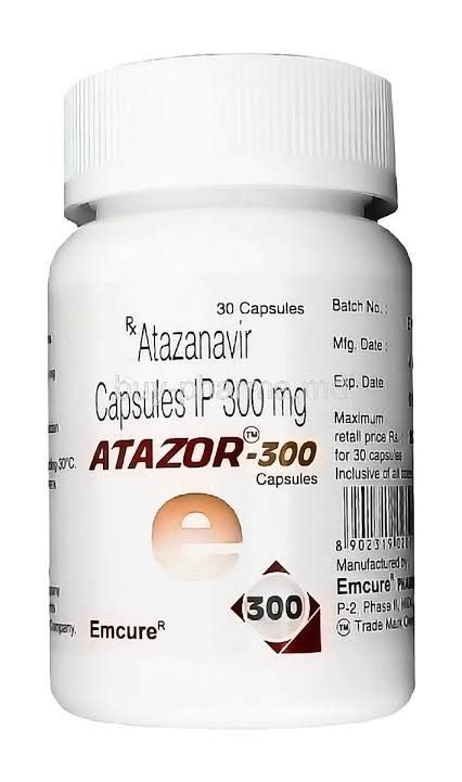 Atazor Capsule Atazanavir Mg At Rs Strip Opposite Rahate