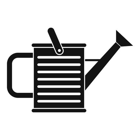 Premium Vector Watering Can Icon Simple Illustration Of Watering Can