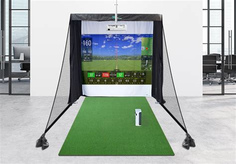 SkyTrak+ (Plus) Simulator Series Premium Golf Simulator Package – Top Shelf Golf