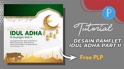 [free Plp] Cara Desain Pamflet Idul Adha Di Aplikasi Pixellab