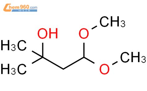 31525 67 4 4 4 二甲氧基 2 甲基 2 丁醇化学式结构式分子式mol 960化工网