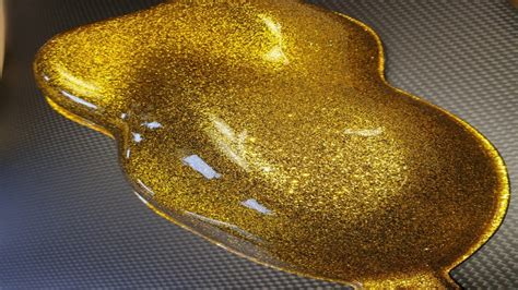 Pure Gold Metalflake Medium Ccr Custom Paints