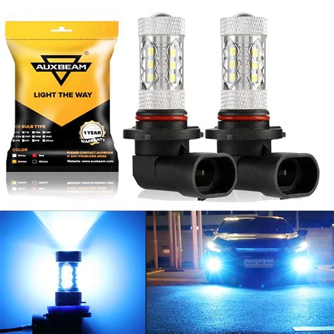 Amazon Auxbeam H Led Fog Light Bulbs Max W K