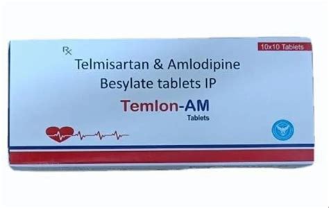 Telmisartan Amlodipine Besylate Tablets IP at ₹ 1250/box | Telmisartan ...