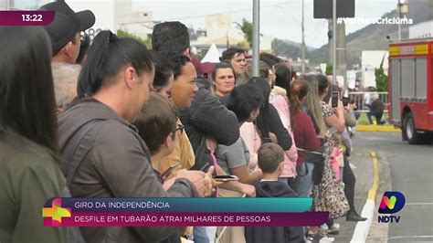 7 de Setembro em Tubarão avenida Marcolino Martins Cabral foi palco