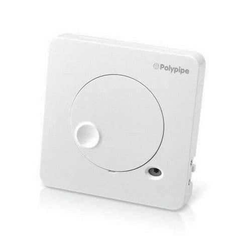 Polypipe Wireless Dial Room Thermostat For Underfloor Heating Ufhdialrfb