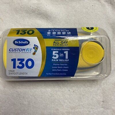 Dr Scholl S Cf Custom Fit Orthotic Inserts Dr Scholls Cf