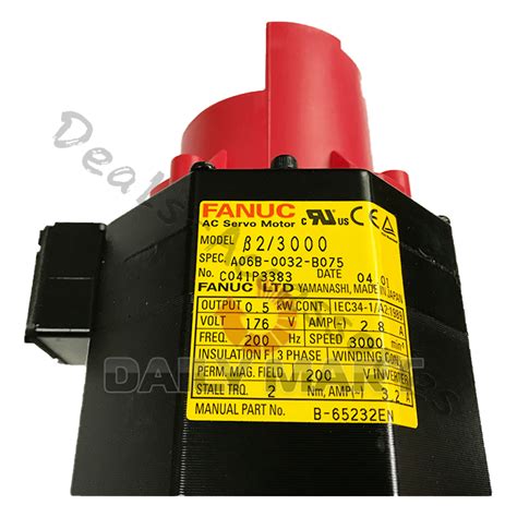 New FANUC A06B 0032 B075 7008 A06B 0032 B075 Servo Motor 1PCS EBay