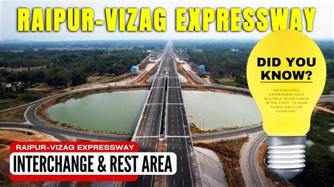 Raipur Visakhapatnam Expressway Interchanges Wayside Amenities