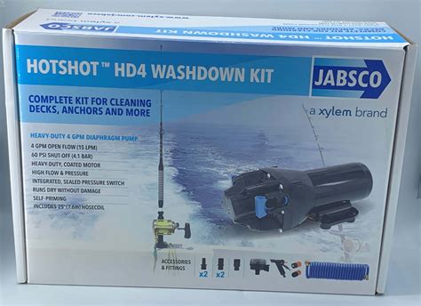 Jabsco Hotshot Hd4 Washdown Pump Kit Q401j118n4a