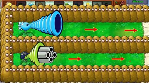 Snow Pea Vs Gatling Pea How To Create The Strongest Plant In PVZ