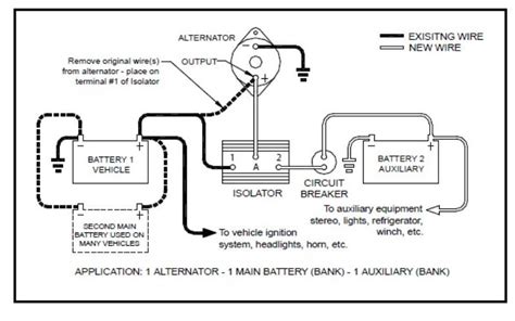 How To Wire A Battery Isolator