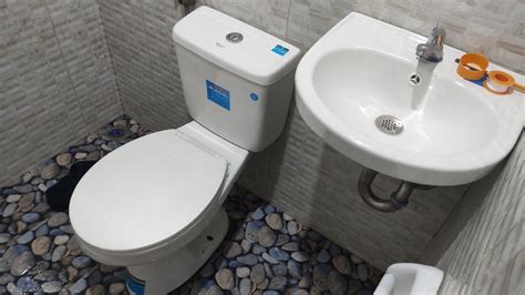 Step By Step Water Closet And Lavatory Installation Youtube