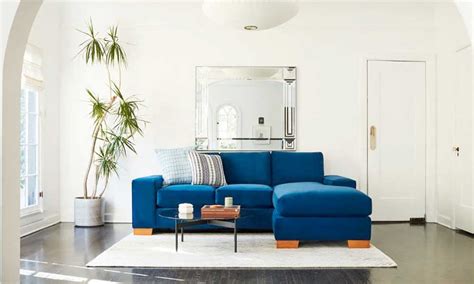 Blue Couch Living Room Ideas 11 Ways To Style A Blue Couch From Pro