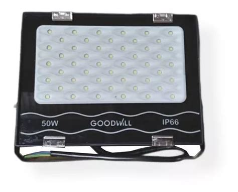 Pz Reflector Led Smd Slim W Negro Goodwill Meses Sin Inter S