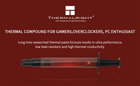 Thermalright Tfx G Thermal Paste Heat Sink Compound W M K Grams