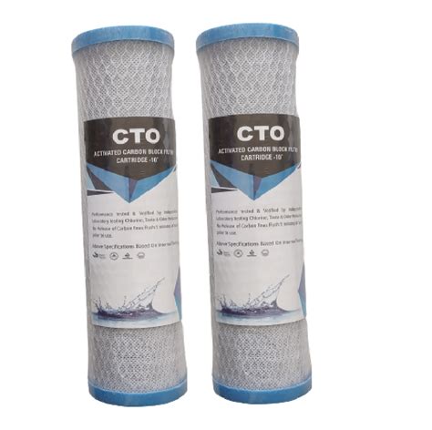 Cto Active Carbon Filter Cartridge 10 At Rs 110 Piece CTO Filter In