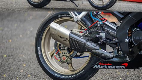 Racepro EXHAUST GP Di Yamaha R15v3 YouTube