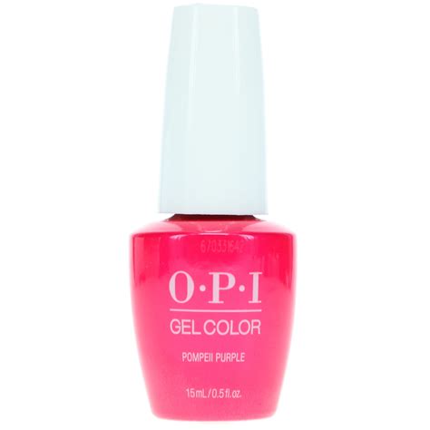 Opi Gelcolor Pompeii Purple 05 Oz Ebay