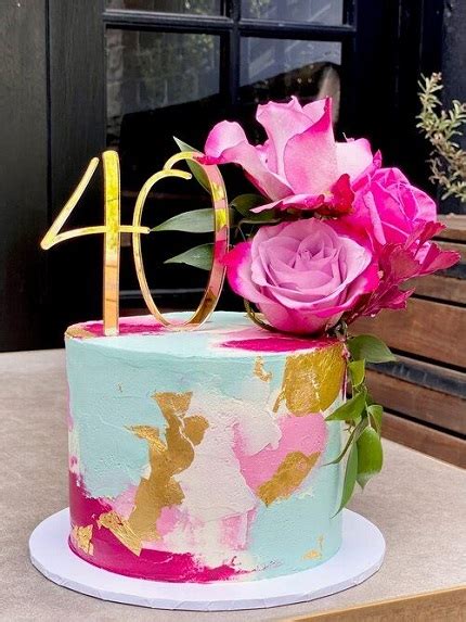 20 Best 40th Birthday Cake Designs To Try In 2024