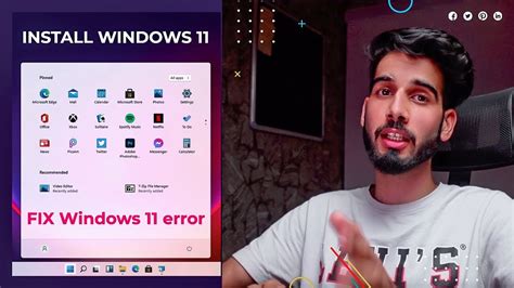 Install Windows Now Fix Windows Error This Pc Cant Run