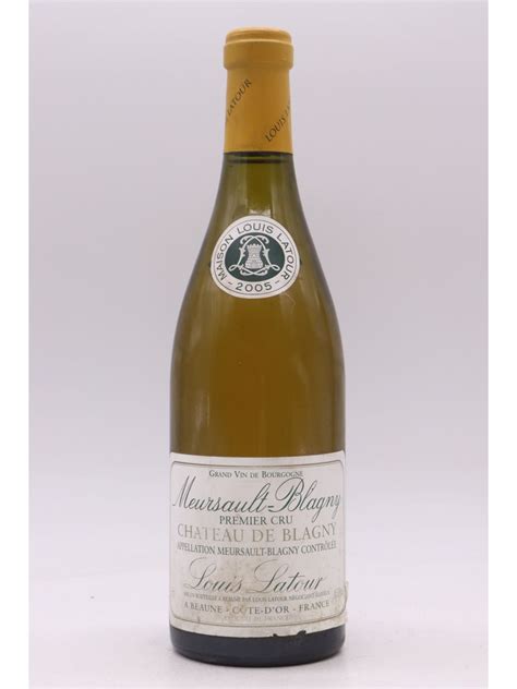 Louis Latour Meursault Er Cru Blagny Ch Teau De Blagny