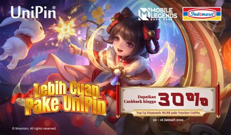 Dapatkan Cashback Hingga 30 Setiap Top Up Diamonds MLBB Pake Voucher