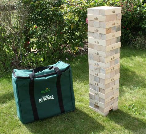 Giant Jenga Tower Garden Game Fasci Garden