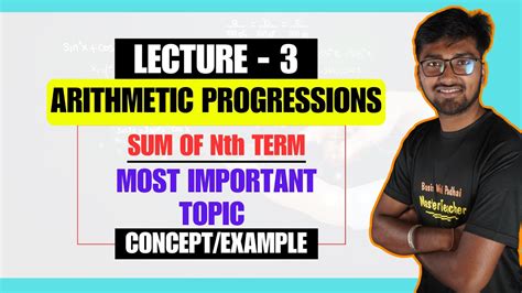 Arithmetic Progression Class 10 Maths Chapter 5 Full Chapterexerciseformulasum Formula Of