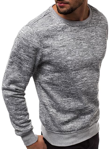 Sudadera De Hombre Gris Oscuro Ozonee Js2001 30 Ozonee