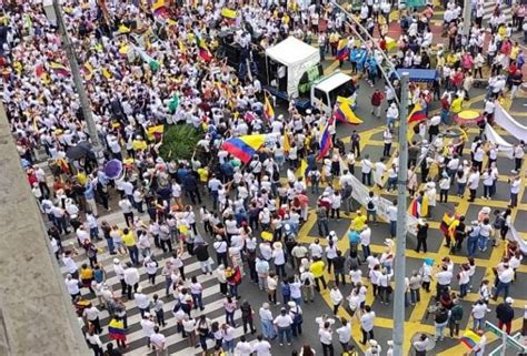 ¡atención Así Será El Recorrido De La Marcha Contra Las Políticas Del Gobierno Nacional En Medellín