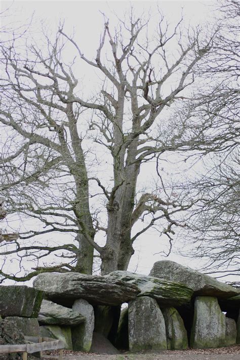 La Roche aux Fées Dolmen à couloir de type Angevin Essé Ille et